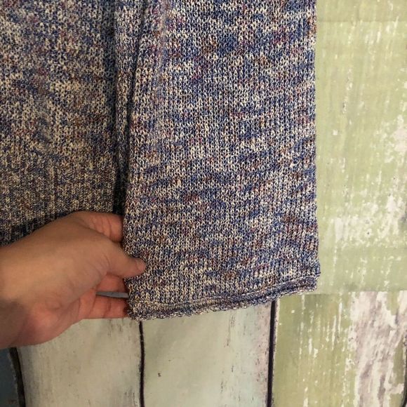 J. Crew Women’s Sweater Flared Sleeve Marled - Picture 4 of 8